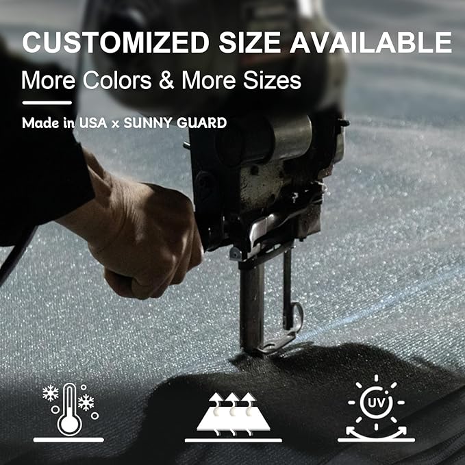SUNNY GUARD Sun Shade Sail 10' x 13' Rectangle Brown UV Block Sunshade for Backyard Yard Deck Patio Garden Outdoor Activities and Facility(We Make Custom Size)