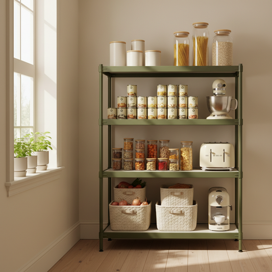 The 7 Mistakes People Make When Buying a Foldable Metal Shelving Rack for Kitchen Pantry (And What to Do Instead)