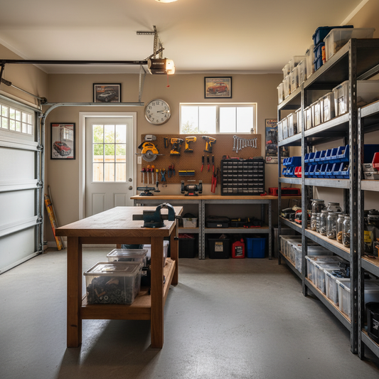 Small Space, Big Impact: How to Use Heavy Duty Garage Storage Shelves in a Workshop