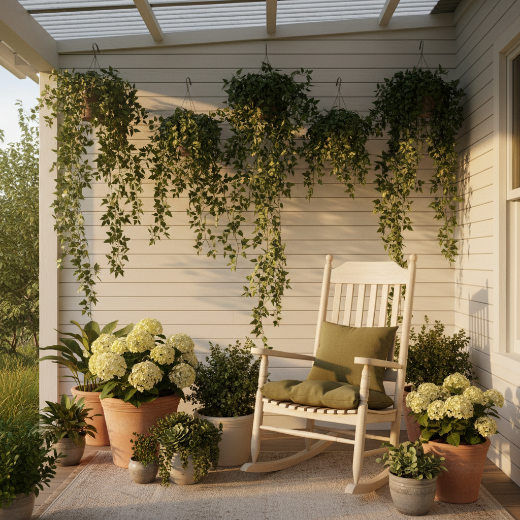 Faux Ivy Hanging Plants Sizing Decoded: How to Pick the Right Length for Porch Walls, Small Balconies, and Outdoor Fences