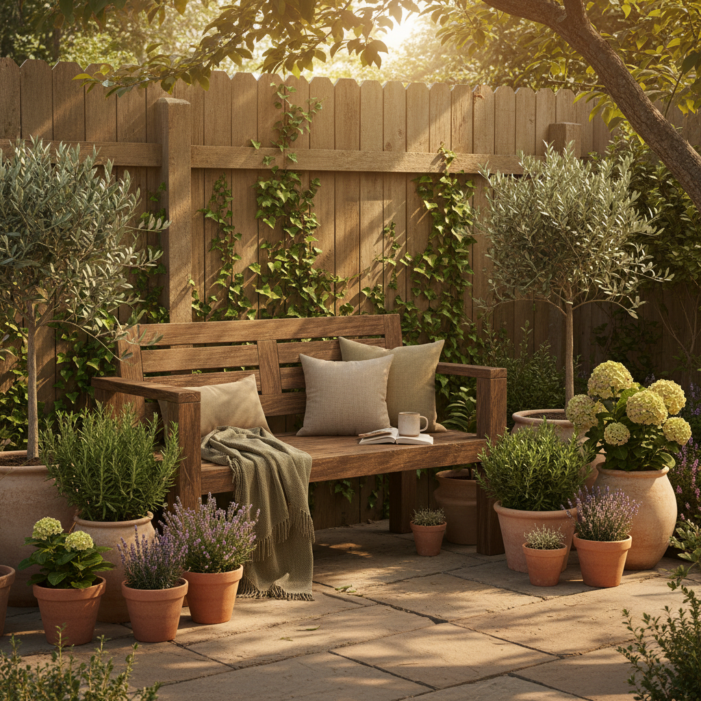 Small Space, Big Impact: How to Use a Rustic Outdoor Garden Bench in Your Backyard Patio
