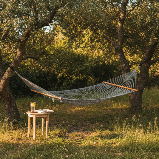 The Real Difference Between a Hammock-Only Setup and a Hammock + Side Table Backyard Patio Setup — And Which One Fits Your Outdoor Lifestyle