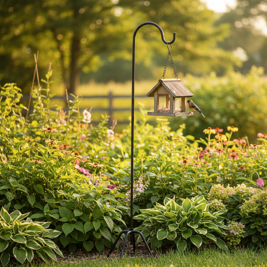 Shepherd Hooks for Hanging Bird Feeders on a Budget: How to Get a Beautiful, Functional Garden Display Without Spending a Fortune