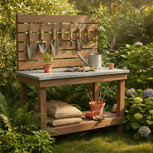 Beyond the Basic Workbench: What Really Matters When Choosing an Outdoor Potting Bench Table with Storage