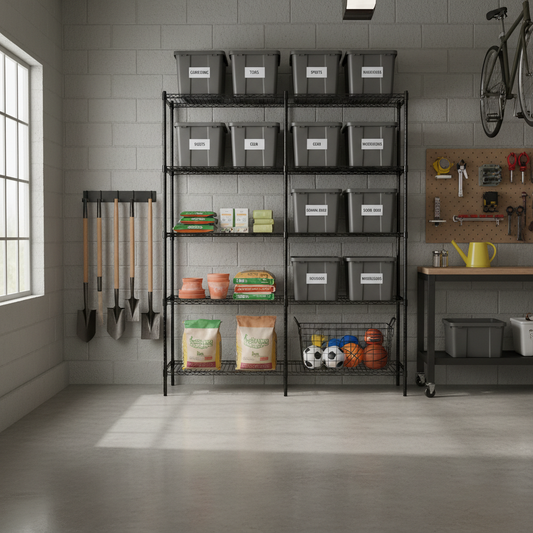 The Real Difference Between Wire Shelving and Solid Shelf Garage Units — And Which One Fits Your Storage Situation
