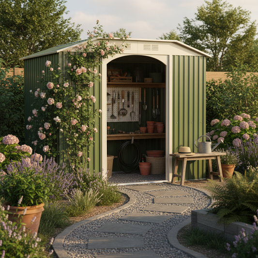 Small Space, Big Impact: How to Use an Outdoor Storage Shed for Garden Tools in a Compact Backyard