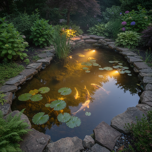 How Much Installation Effort You Trade for Ambiance in Solar Underwater Pond Lights
