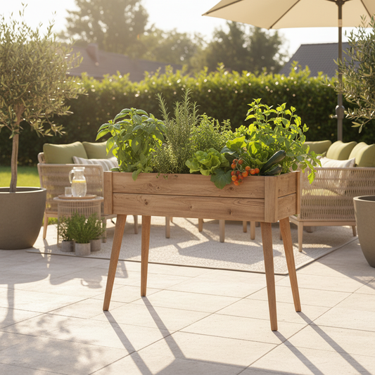 Wood Elevated Raised Planter Box with Legs on a Tight Budget: Gorgeous Garden Results You Can Achieve Without Spending a Fortune