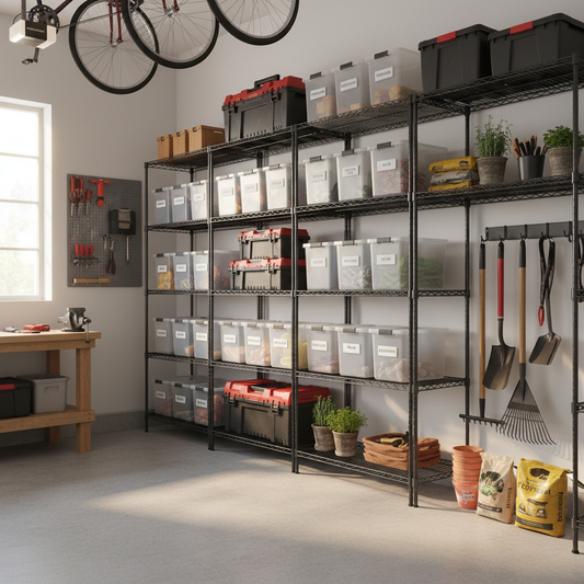 How to Care for Your Metal Storage Shelves for Garage Organization: A Year-Round Maintenance Guide That Extends Its Life