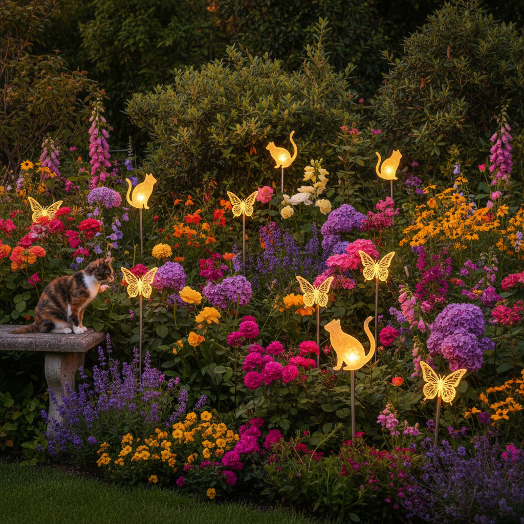 Flat Numbers on Paper, Flat Results in Your Garden: Reading Solar Silhouette Garden Stake Lights Specs