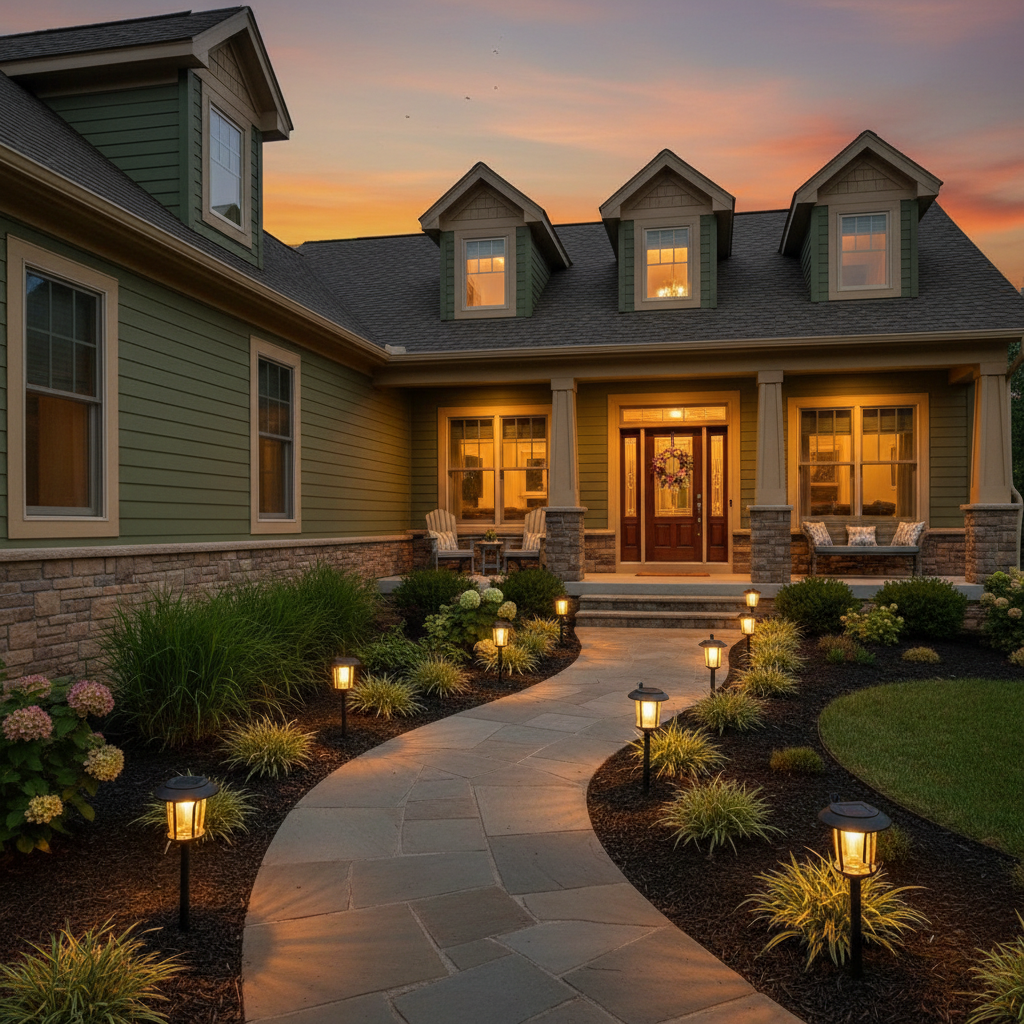 Small Space, Big Glow: How to Use Solar Pathway Lights for Lawn and Porch Without Overdoing It