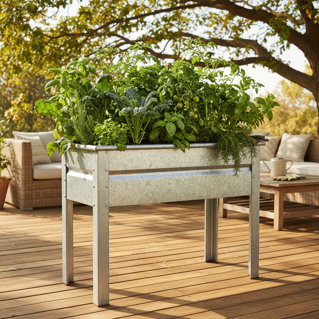 After Your Back Gives Out: Judge an Elevated Metal Raised Garden Bed with Legs by Ergonomics, Not Just Looks