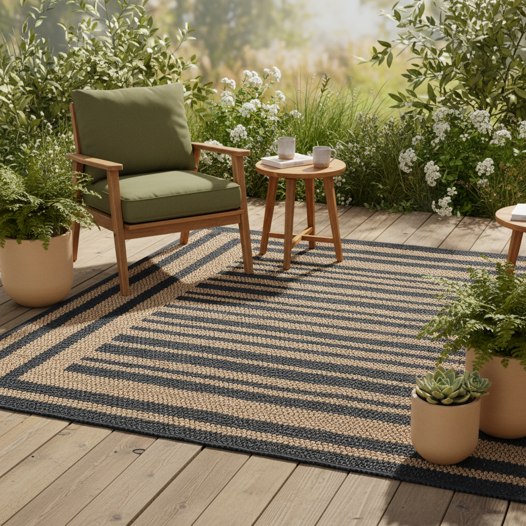 Outdoor Plastic Straw Rug for Patio Deck: What Actually Works in Heat, Rain, and Heavy Foot Traffic