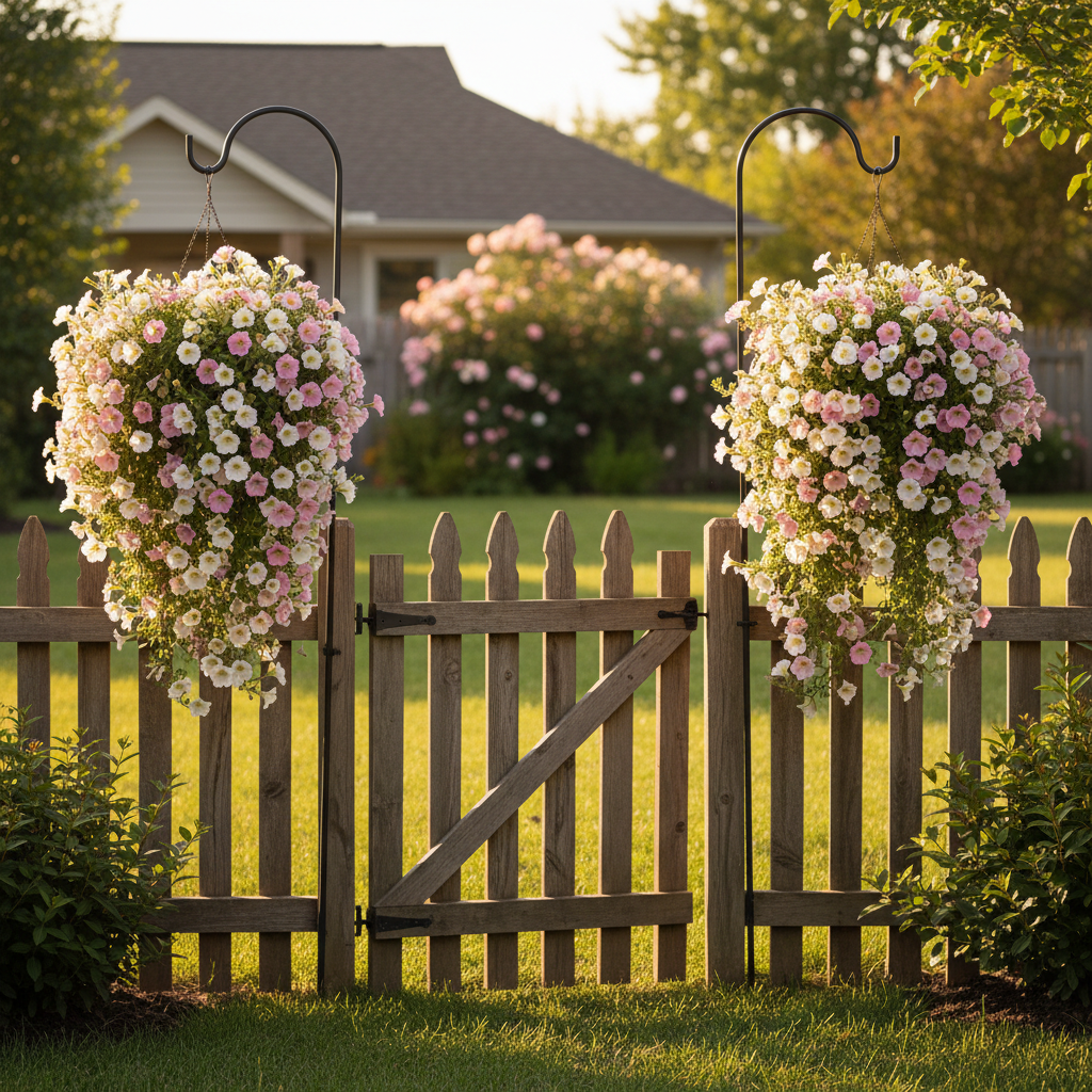 From One Hook to a Full Garden Display: Creative Shepherd's Hook Plant Hanger Ideas Worth Stealing