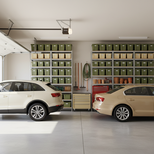 Heavy Duty Garage Shelving Tool Storage Ideas in a Two-Car Garage: A Room-by-Room Guide to Maximizing Every Square Foot