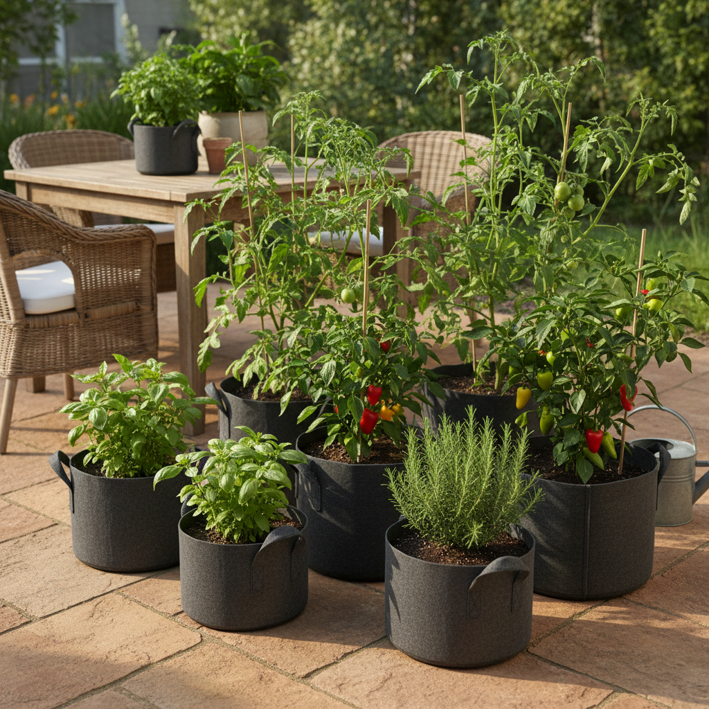 Plastic Pot vs. Fabric Grow Bag: The Decision That Changes How Well Your Vegetables and Herbs Actually Perform
