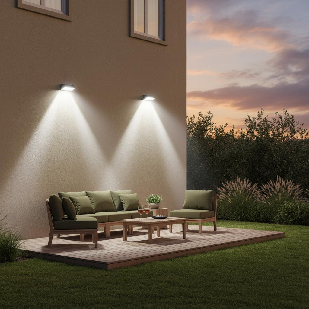 Solar Motion Sensor Wall Lights vs. Always-On Fixtures: What Your Backyard Actually Needs