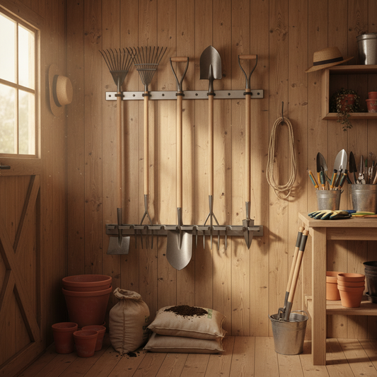Before You Buy Another Rack That Falls Off the Wall — What Makes a Garden Tool Organizer Actually Work in a Shed or Garage