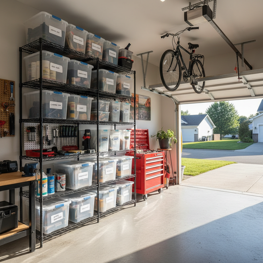 5-Tier Wire Shelving Unit for Garage & Basement on a Budget: How to Get Maximum Storage Without Spending a Fortune