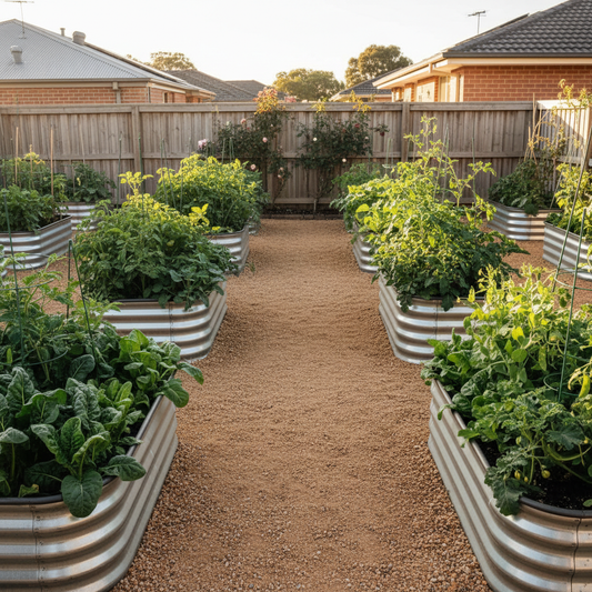 Beyond the Box Shape: What Really Matters When Choosing a Galvanized Metal Raised Bed Vegetable Garden Layout