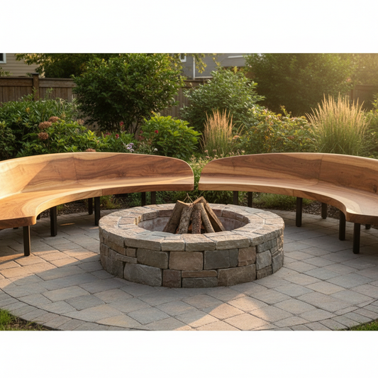 Why Acacia Wood Fire Pit Seating Fails on a Backyard Patio — and How to Fix It Without Replacing Everything