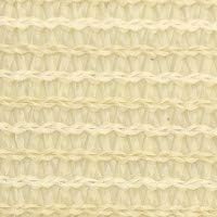 Eden's Decor Straight Flat-Edged Sun Shade Sail Rectangular 11' x 21' Beige UV-Blocking Outdoor Canopy Fabric Cloth Awning for Pergola Patio Garden Backyard Custom Size