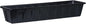 Root & Vessel Poly-Pro Plastic Flower Box Planter, Black, 30-Inch