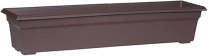 Novelty 16303 Countryside Flower Box Planter, Brown, 30-Inch