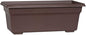 Root & Vessel 16193 Countryside Flower Box Planter, 18-Inch, Brown