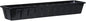 Root & Vessel Poly-Pro Plastic Flower Box Planter, Black, 36-Inch