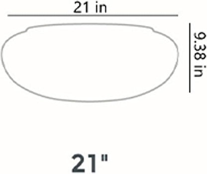 The HC Companies 21" Plastic Garden Hose Pot 21"x21"x9.38" Holds Hoses 75-100 ft in Clay Color
