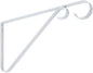 National Hardware N274-571 V2653 Plant Bracket in White,9 Inch