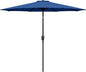 Simple Deluxe 9' Patio Umbrella Outdoor Table Market Yard Umbrella with Push Button Tilt/Crank