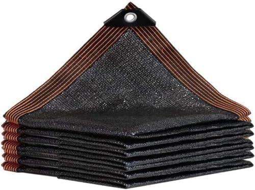 QLOFEI Shade Cloth for Garden, 90% Sunblock Neting Cover with Grommets, Sun Shade Cloth for Patio Pergola Greenhouse Plants Cover Mesh Tarp, 10x24 FT