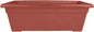 The HC Companies 28 Inch Romana Planter Box with Drainage Plug, Lightweight UV-Resistant Plastic Outdoor Planters, 1-Pack Flower Box for Garden, Patio, Balcony, and Fence, Clay