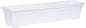 Root & Vessel Countryside Flower Box Planter, White, 30-Inch
