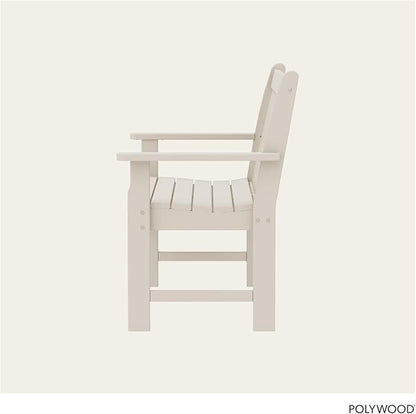 POLYWOOD Vineyard 48-Inch Bench, Sand