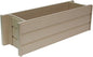 New Age Garden EPWB103-R30 ecoFLEX Rectangular Flower or Herb Window Box, 30" Wide, Tan