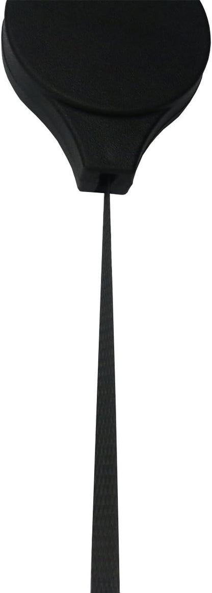 Ogrmar 2PCS Plant Pulley Retractable Pulley Plant Hanger Hanging Flower Basket Hook Hanger for Garden Baskets Pots and Birds Feeder in Different Height Lower and Raise Pack of 2 (Black)