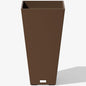 Veradek V-Resin Indoor/Outdoor Taper Planter (26 inch, Espresso)