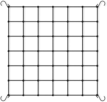 AC Infinity Grow Tent Trellis Netting 2x2', Heavy-Duty Elastic Plant Net with Steel Hooks, Flexible Hydroponics Support for Grow Tents, Gardening, and Horticulture
