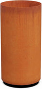 PLANTERCRAFT Corten Steel Metal Planter Box, Round Sizes, Modern Garden Steel planters for Commercial and Residential Outdoor Use.