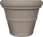 Tusco Products Rolled Rim Garden Planter, 24.5-Inch, Safari