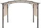 Universal Doubleton Steel Pergola Replacement Cover for Pergola Structures L-PG080PST, 80''x 205'' (Beige)