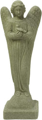 Emsco Group 2260-1AZ Morning Angel Statue – Natural Sandstone Appearance – Made of Resin – Lightweight – 29” Height