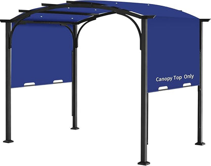 Pergola Canopy Replacement Cover for Lowe's Allen + Roth 10x10 Ft Freestanding Pergola, 200" x 103" Shade Cover, Compatible with Model #L-PG152PST-B,Cover Only (Blue)