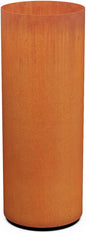 Plantercraft Large Round Planters for Outdoor Plants – 48” Tall Corten Steel Planters | Extra Large Outdoor Planters for Creating Dramatic Entryways, Patios, and Privacy Screens