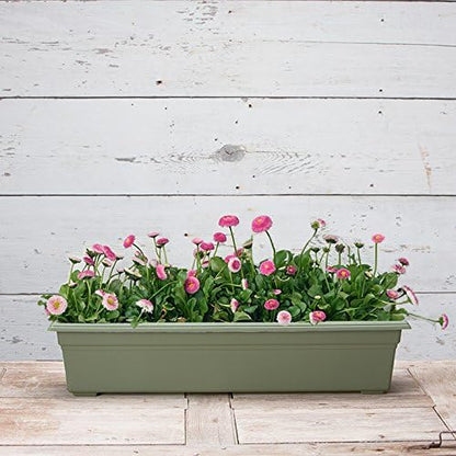 Novelty 16300 30" Flowerbox Sage, Inch