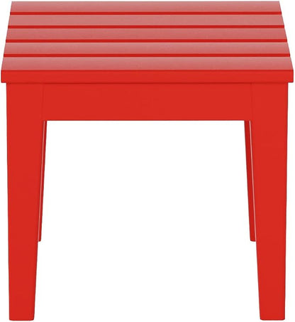WestinTrends Ashore Outdoor Patio Modern Adirondack Side Table by WestinTrends