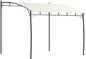 Outsunny 10' x 10' Outdoor Pergola Gazebo with UV-Resistant Canopy and Metal Frame, Sun Shade Shelter for Porch, Patio, Deck, Backyard, Cream White
